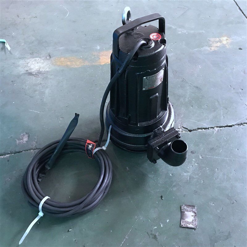 蓝深AS10-2CB撕裂式潜水泵污水提升器专用自耦移动式安装