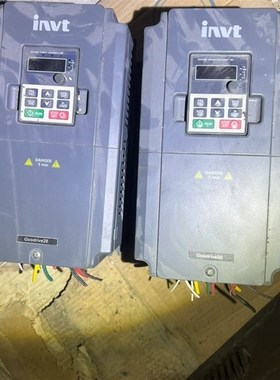 【议价】英威腾变频器 GD20-004G-4 4kw 有两台 打