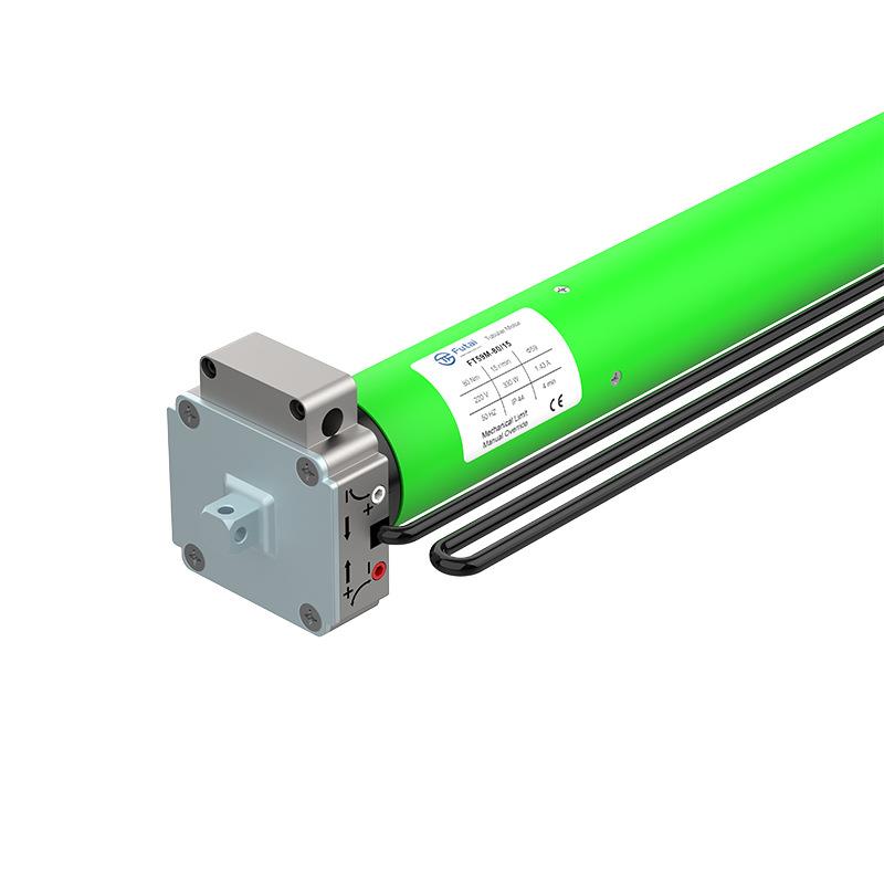 FT59M59mm手摇管状电机断电手摇4分钟热保护车库门工业门多档变速