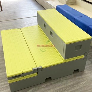 翻转阶学校音乐教室三层舞台阶塑料合唱台拍照合影站架