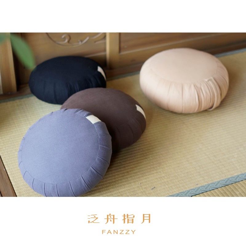 【曹洞宗】泛舟指月 静坐蒲团 坐禅姓 手作木棉 打坐垫