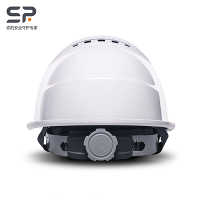 SR品质为先 领导安全帽工程监理男工地安全盔施工国标ABS头盔定制
