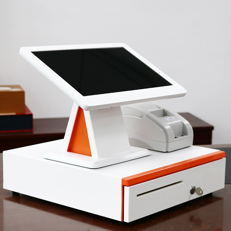 触摸屏安卓收银机一体机 中西餐饮收款机 超市快餐奶茶店扫码点菜