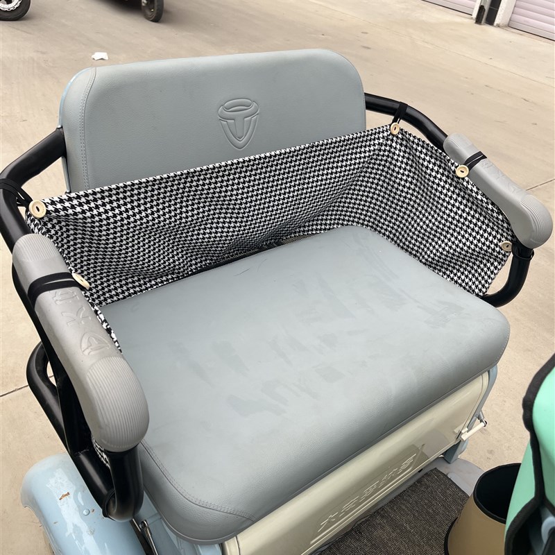 电动三轮车专用防漏网座位防掉网小孩物品防掉落儿童安全防护网