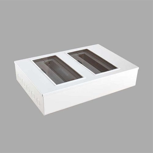 家用 钢板白色冷扎箱箱24照明明装箱 开关回路配电照明V箱开关pz3