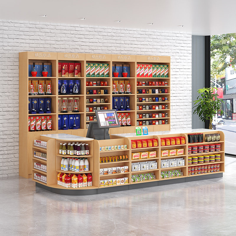 超市岩板收银台便利店药店柜台烟酒柜吧台母婴店转角小型,商业/办公家具,收银台,淘宝优惠券,粉丝福利购,淘宝优惠卷