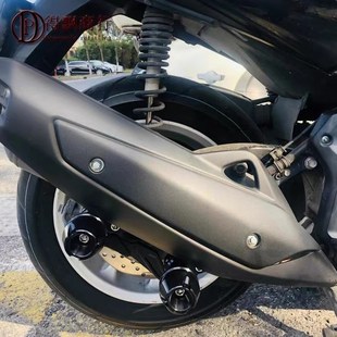 适用三業赛博YT布雷斯通极宙D改装 前轮排气管球