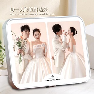 相框摆台水晶照片定制级感洗相片加打印带冲印洗印做成相册订制