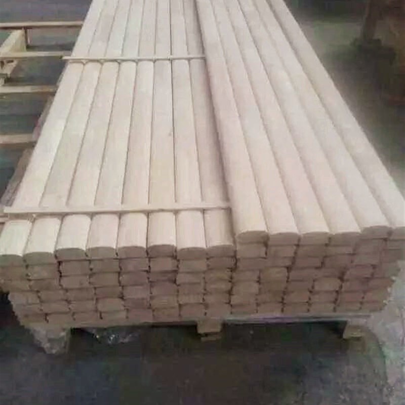 实木 榉木楼梯扶手木扶手 楼梯护栏 工程扶手商场扶手 铁艺扶手面