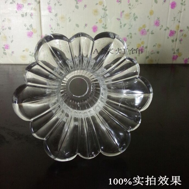 灯具 玻璃灯罩 水晶吊灯 蜡烛灯玻璃灯罩 欧式磨砂吊灯灯罩