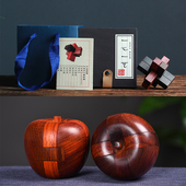 红木鲁班锁全难度魔方益智智力动脑儿童老六通明锁