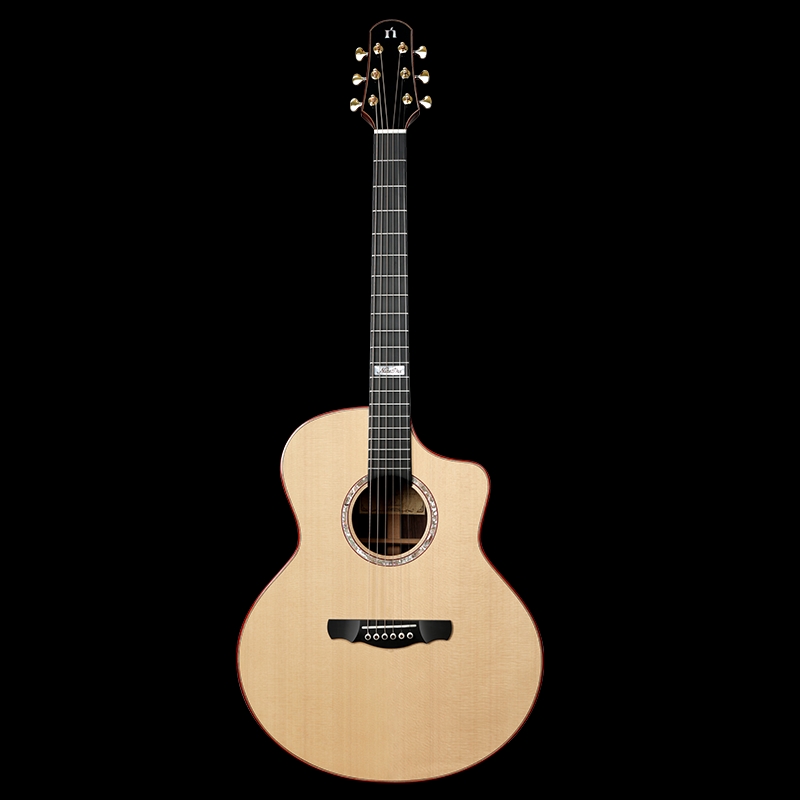 娜塔莎蒲公英JC7 OM7 D7 J7高端手工全单加震电箱民谣木吉他