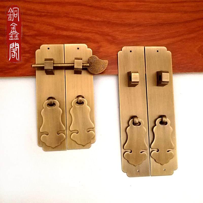中式仿古全铜柜门铜拉手抽屉衣柜橱柜铜把手复古铜吊环纯铜拉扣手,基础建材,小拉手,淘宝优惠券,粉丝福利购,淘宝优惠卷