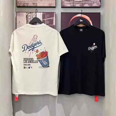 NewEra纽亦华2025夏新MLB美食短袖T恤男女透气 14536500 14536501