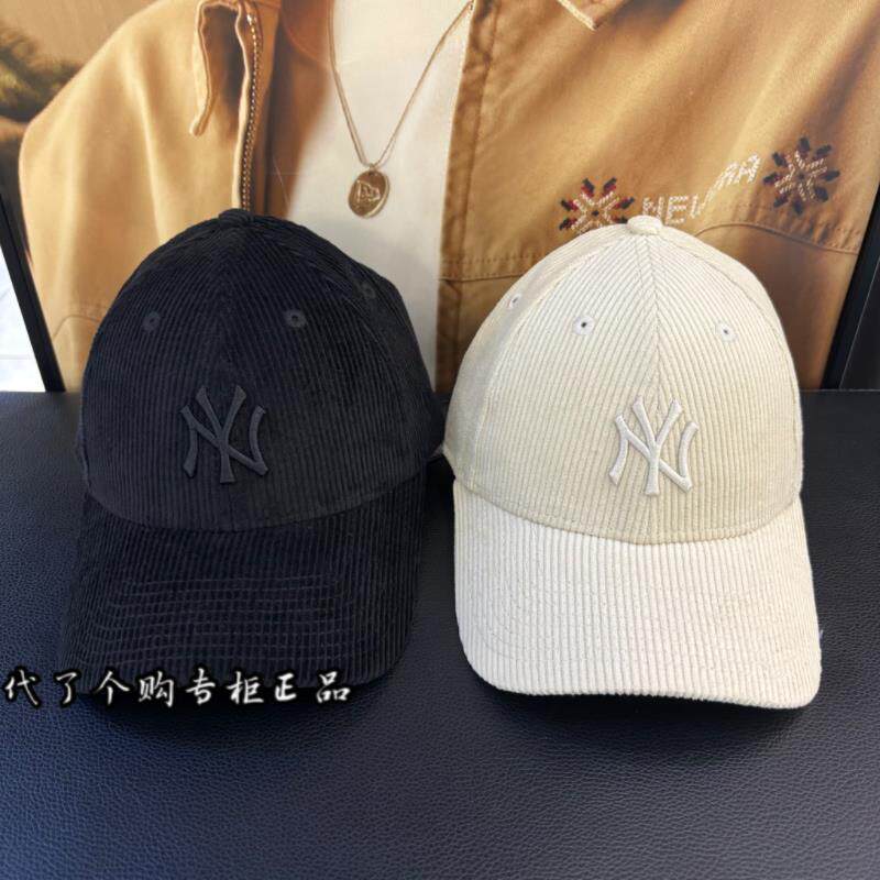 NEW ERA纽亦华2025夏款940棒球帽灯芯绒刺绣硬顶弯檐60691355