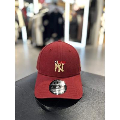 New Era纽亦华2026马年新春MLB棒球帽硬顶弯檐红色帽子14905062