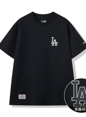 NewEra纽亦华2025新款圆领T恤短袖男女情侣MLB宽松短袖14450511