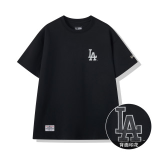 14450511 男女情侣MLB宽松短袖 NewEra纽亦华2025新款 圆领T恤短袖