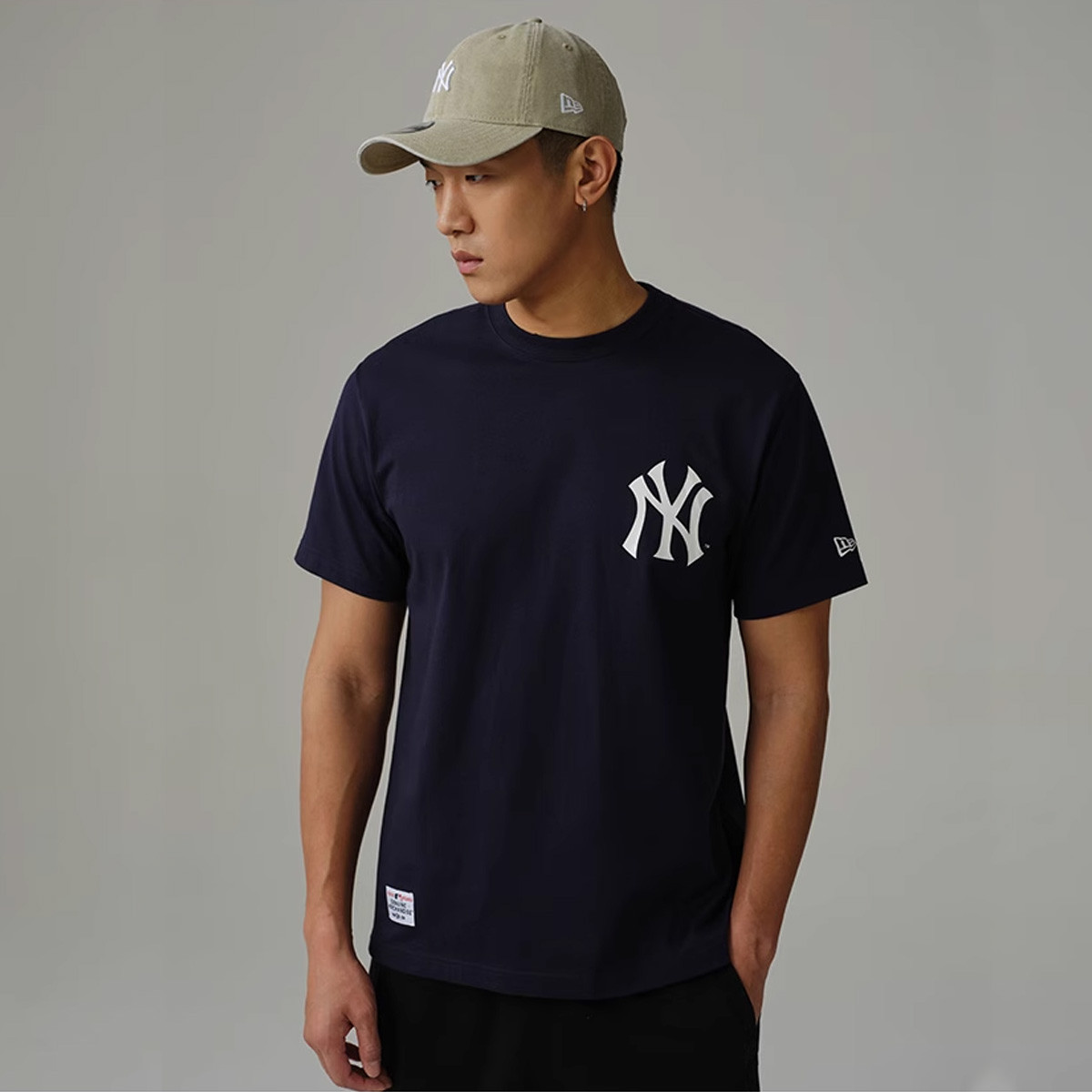 NewEra纽亦华腰果花NY/LA男女款潮流百搭T恤MLB短袖13546478