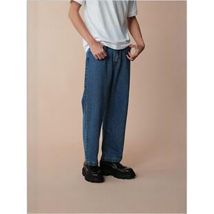 New Era纽亦华2025新款牛仔长裤直筒宽松裤子复古男女14726450