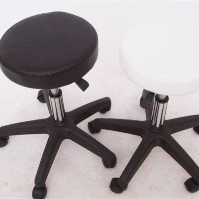 明美防爆纹绣升降大工吧台凳 美发椅师傅椅