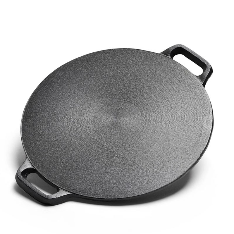 铸铁煎饼果子煎锅煎饼工具鏊子摊杂粮饼锅家用摊鸡蛋饼烙饼锅