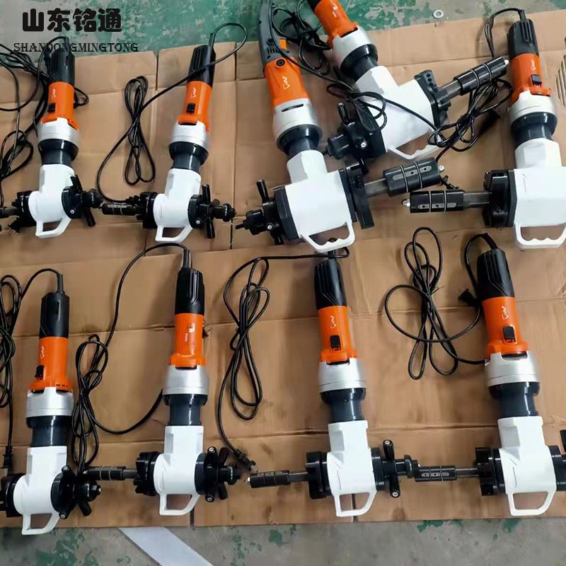 内涨式钢管坡口机 手持式电动管道平口机 工地不锈钢管子磨口机