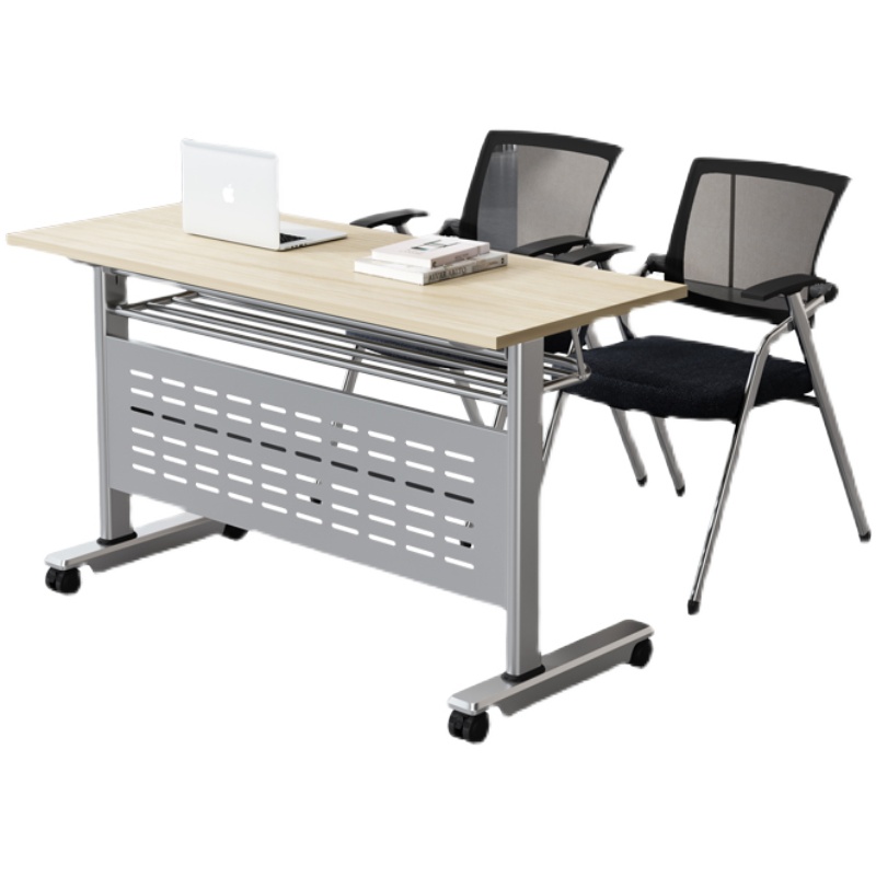 折叠会议桌条形桌长条桌人课桌椅学生培训桌拼接桌