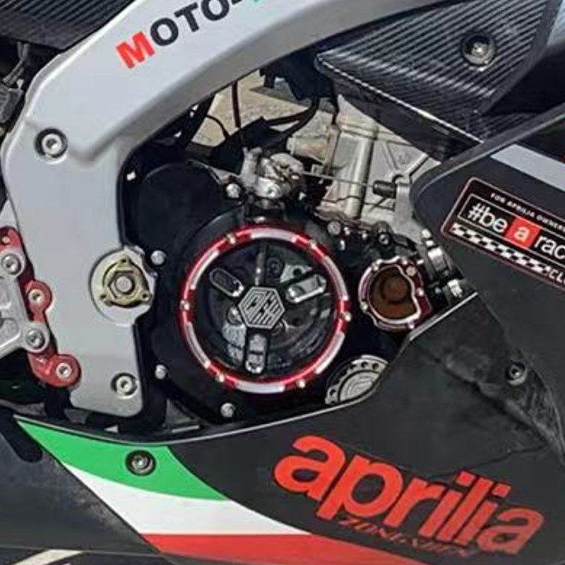 阿普利亚GPR125\150APRCRCAFESRMAX250\300APR透明水泵盖离合盖