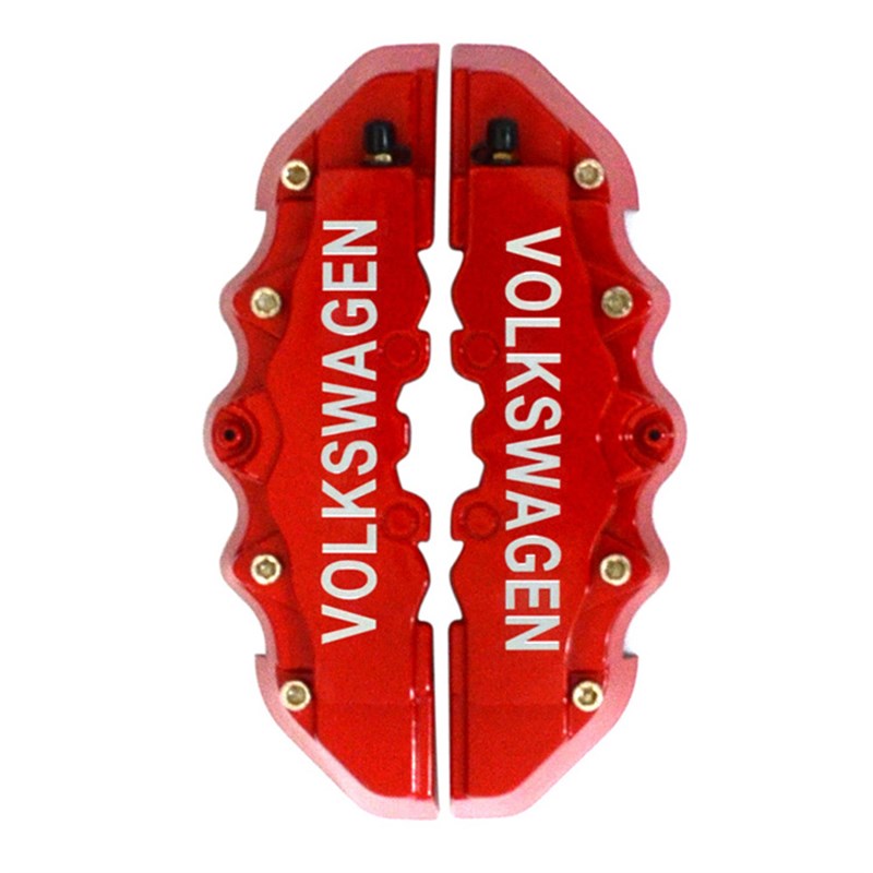 大众帕萨特凌渡迈腾汽车改装红色卡钳罩 鲍鱼刹车装饰罩