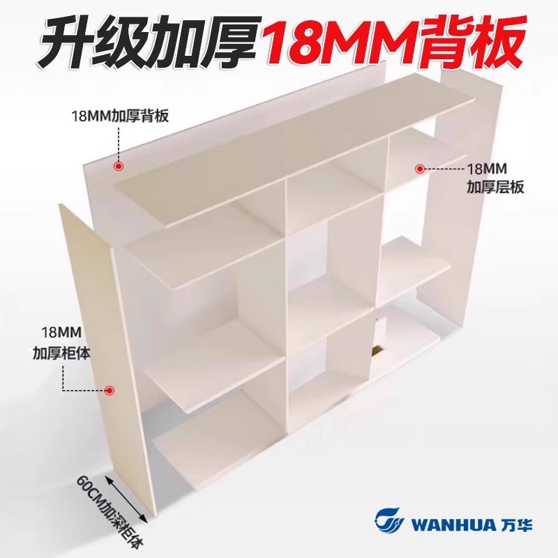 衣柜现代简约儿童ENF级全屋定制分段式大衣橱卧室家用柜子