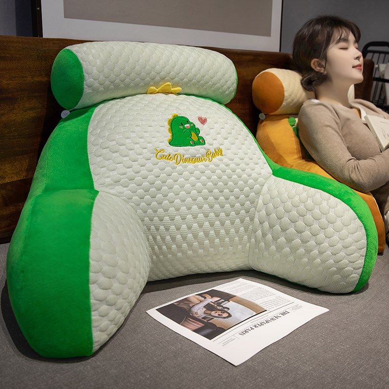 夏季冰丝靠垫软包护腰靠枕大靠背床头沙发抱枕靠枕头宿舍床上女生,居家布艺,床头靠垫,淘宝优惠券,粉丝福利购,淘宝优惠卷