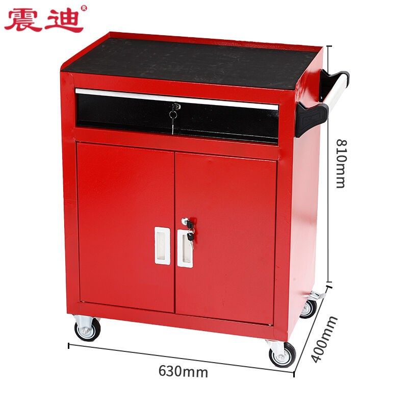 迪工具车门带抽屉式工具箱带锁工具柜定制D红色,五金/工具,工具车/便携工具推车/平板工具车,淘宝优惠券,粉丝福利购,淘宝优惠卷