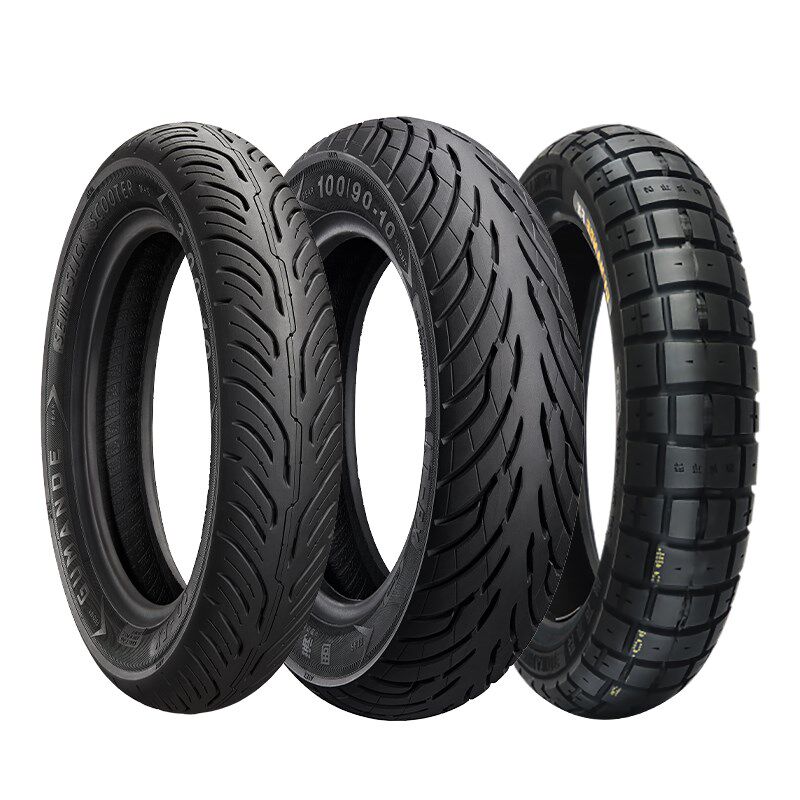 天选之子新品固满德龙腾四海F轮胎电动踏板车寸半热熔真空胎