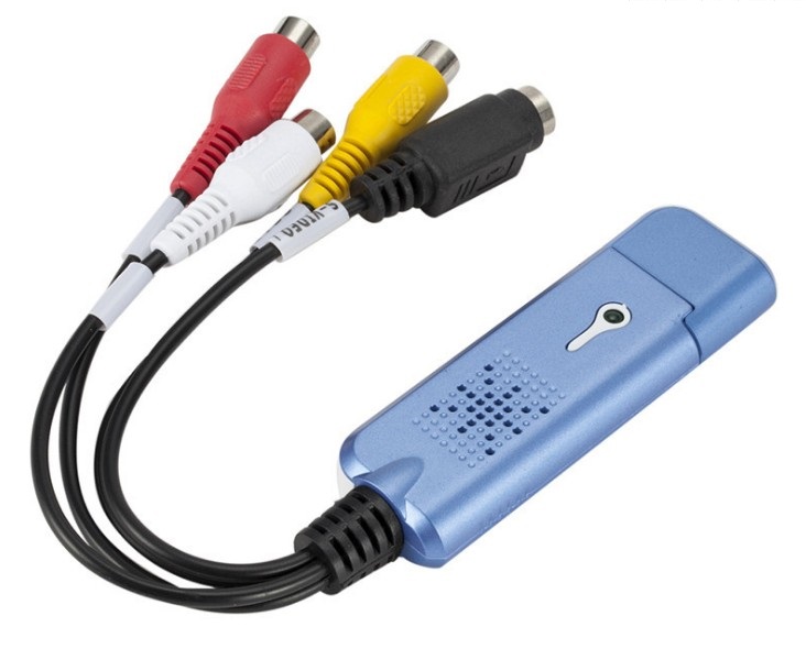 老式录像带机D摄像机磁带H模拟信号转数字电脑ub口视频采集卡