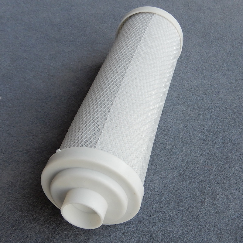 10寸插口网状压缩碳滤芯 插口CTO净福金时雨金田净水器净水机适用