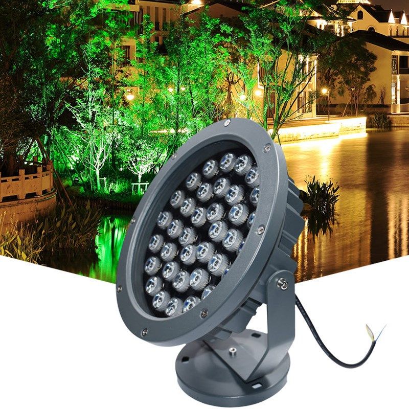 18W单颗24W窄角度车轮七彩防眩光投光灯投射灯户外草坪led地插灯,家装灯饰光源,投光灯/泛光灯,淘宝优惠券,粉丝福利购,淘宝优惠卷