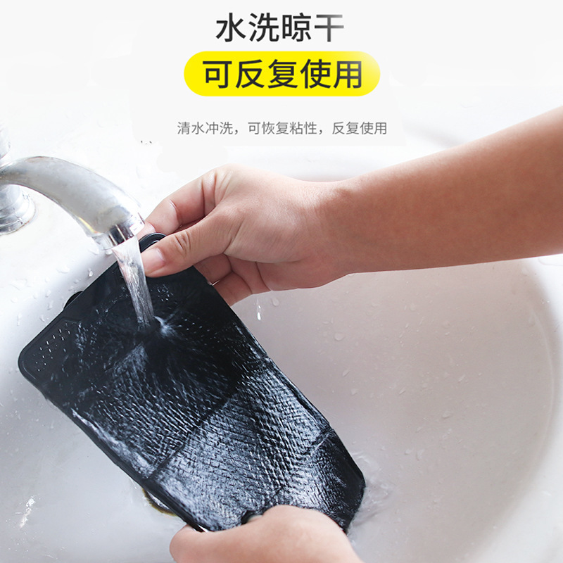 汽车防滑垫车用中控仪表台置物耐高温车载手机支架摆件贴车内饰品