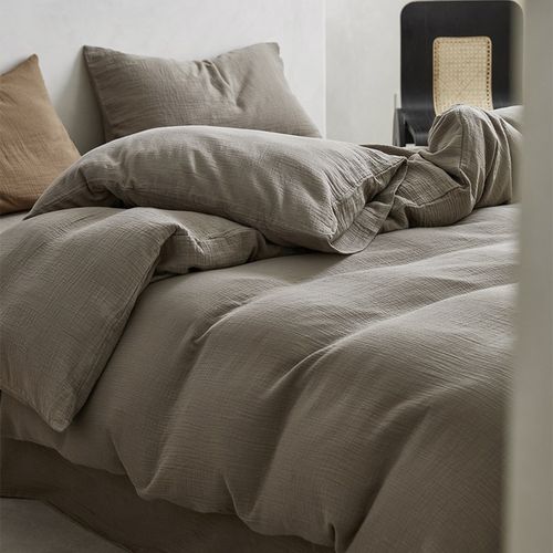 A类全棉双层纱被套 2024新款纯棉双人220x240纱布被罩200x230cm