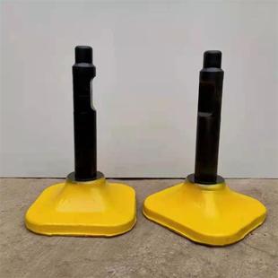 挖掘机液压钎杆方形夯头 挖机震动锤旋转打夯机路面破碎夯头