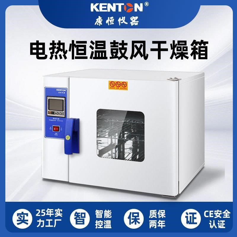 康恒智能控温电热鼓风干燥箱实G验室烤箱恒温烘箱烘干箱