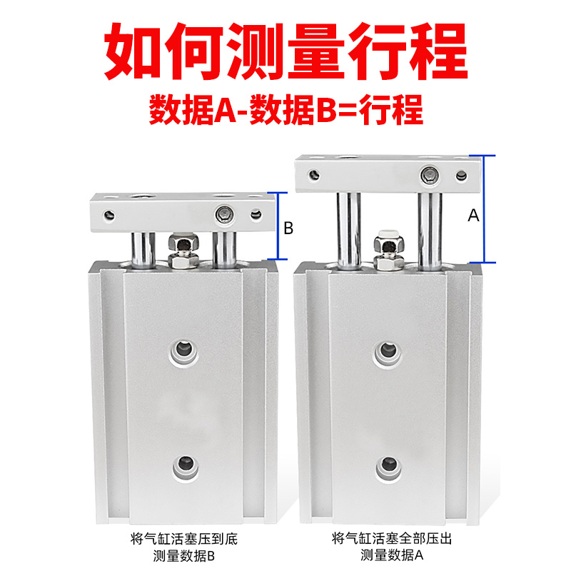 轴杆气缸CXSM小型气动TR/10/15/20//2-10X20XX0XX