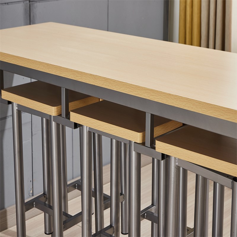 人长快餐学校食堂餐厅人位桌子桌椅餐桌椅公司员工职工饭堂