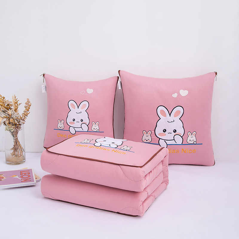 全棉高档抱枕被子车载两用汽车内午休毯子空调被二合一靠枕头被子,居家布艺,抱枕被,淘宝优惠券,粉丝福利购,淘宝优惠卷