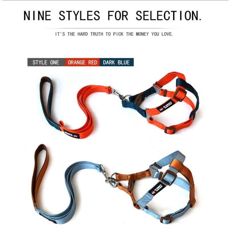 狗狗牵引绳背带式遛狗绳可调节胸背带小型犬泰迪金毛狗链子牵狗绳,宠物/宠物食品及用品,狗牵引绳,淘宝优惠券,粉丝福利购,淘宝优惠卷