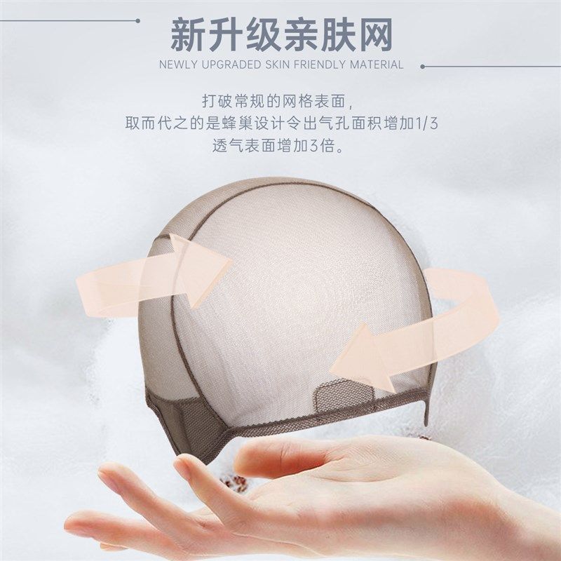 假发女短发全手织短直发全真人发丝时尚自然全头套轻薄假发套