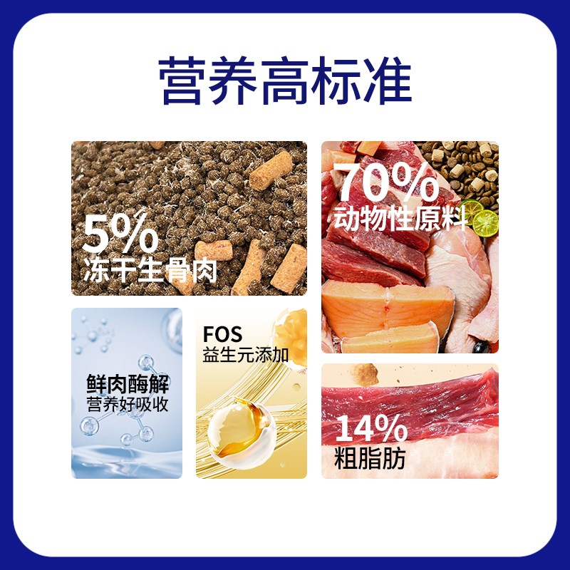 全价低敏猫粮鸡肉牛肉三文鱼鲑鱼全价猫主食蓝猫渐层布偶
