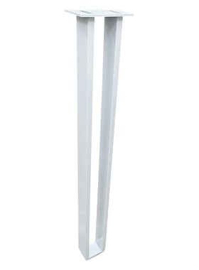 不锈钢白色台脚台架支撑腿家具支架脚岛台腿办公桌腿玄关柜台脚架