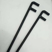 F型扳200 两爪阀门钩扳手 1200mm F型阀门扳手 钢制F扳手