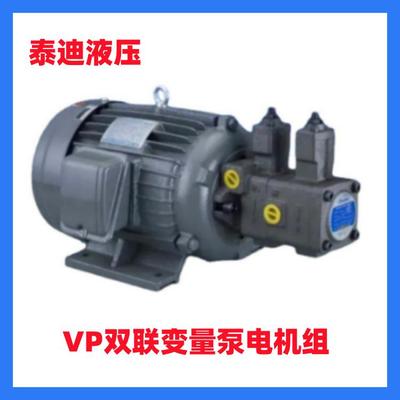 MP4-VPD20/20双联变量叶片泵电机组VPD双联变量泵机组增压泵